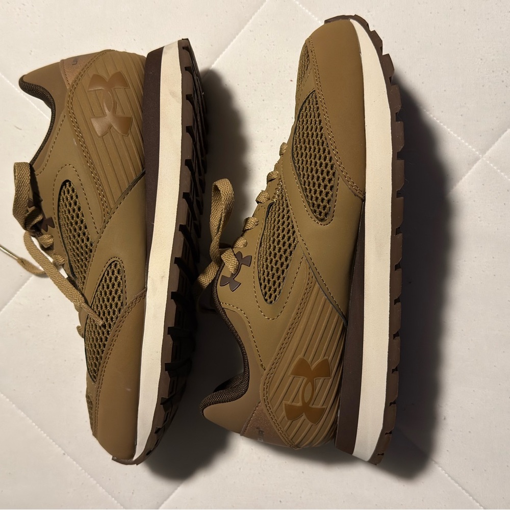 Under Armour Tan Athletic Men's Shoes